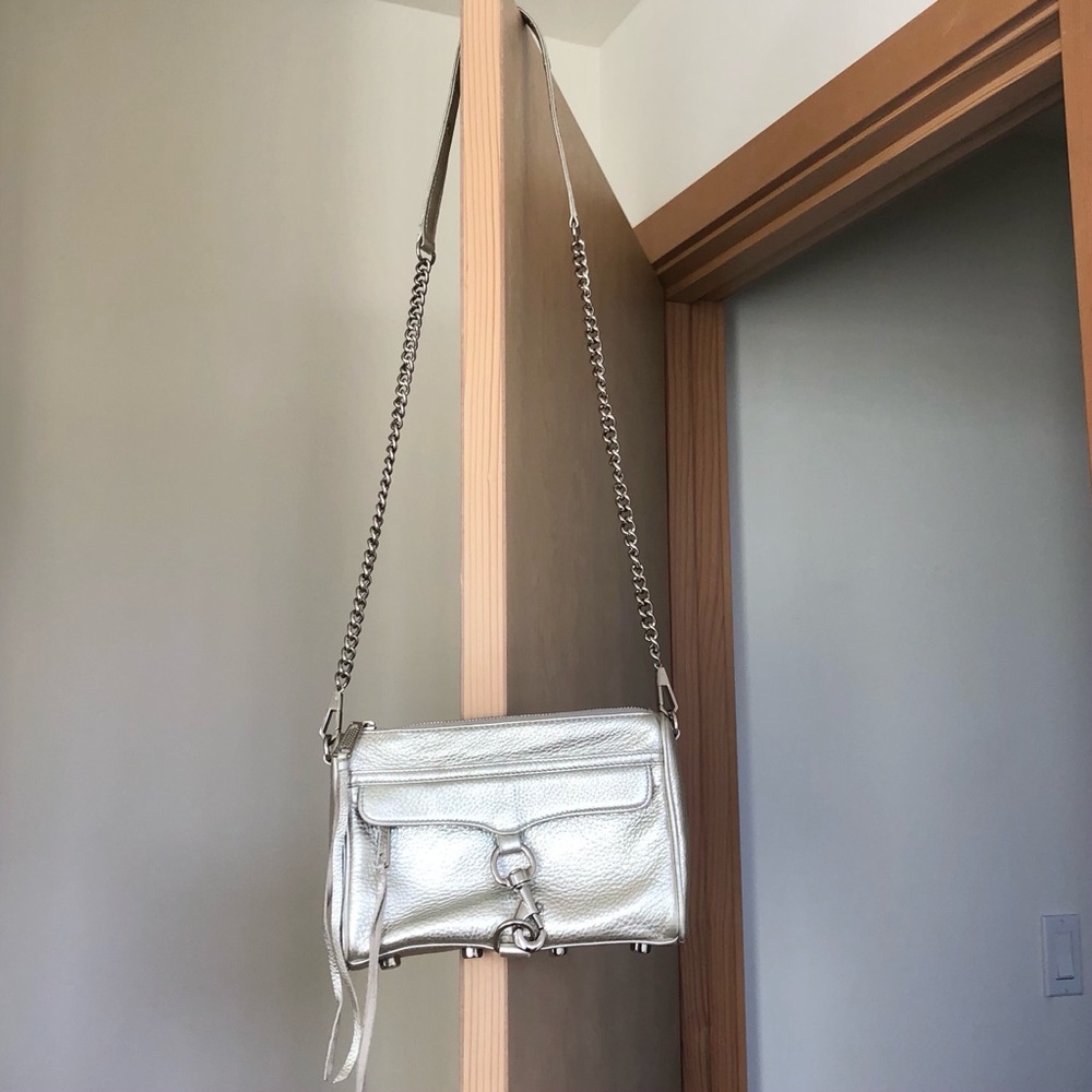 Rebecca Minkoff Mini Mac Silver
